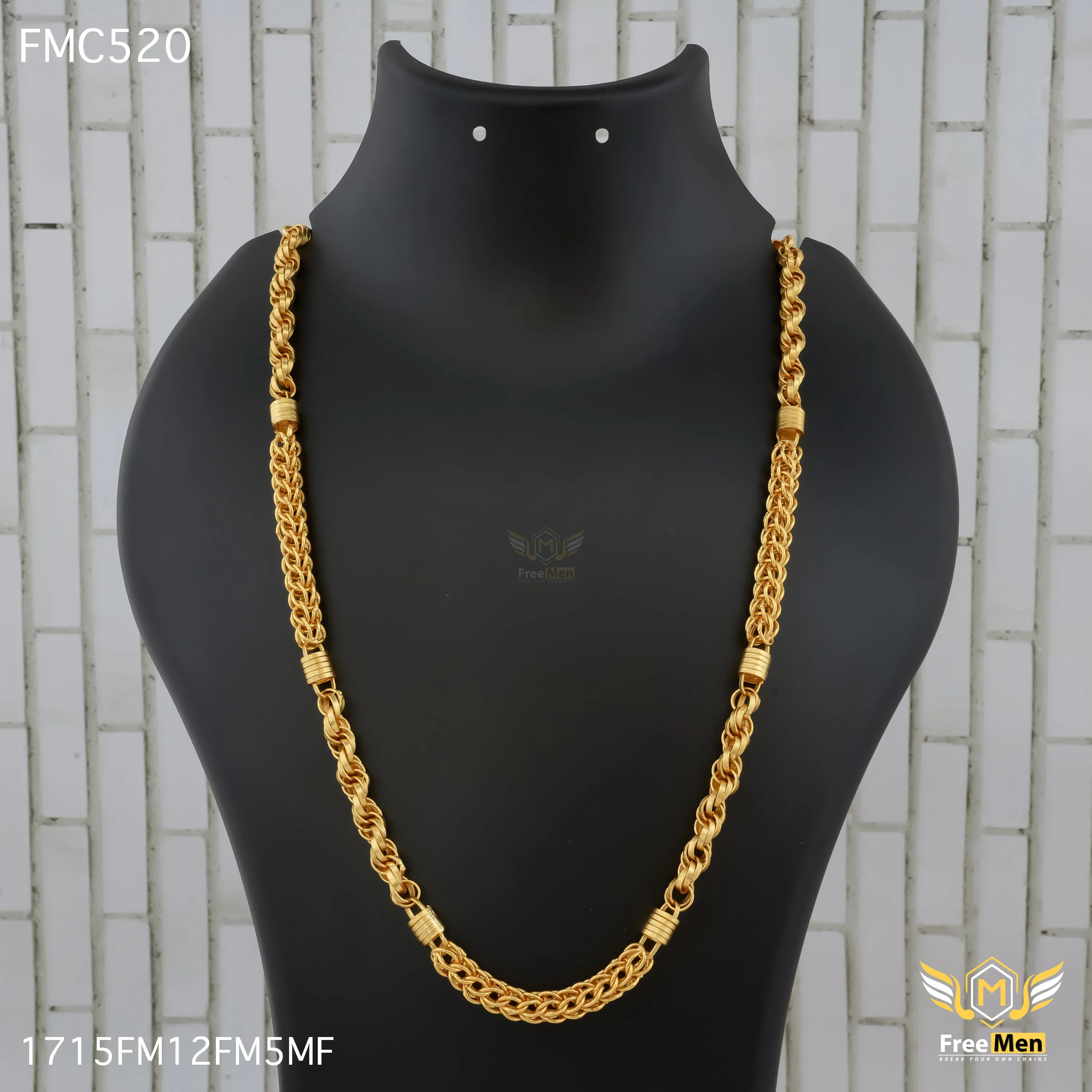 Freemen Delicate Premium Royal Indo Chain for Man - FMC520