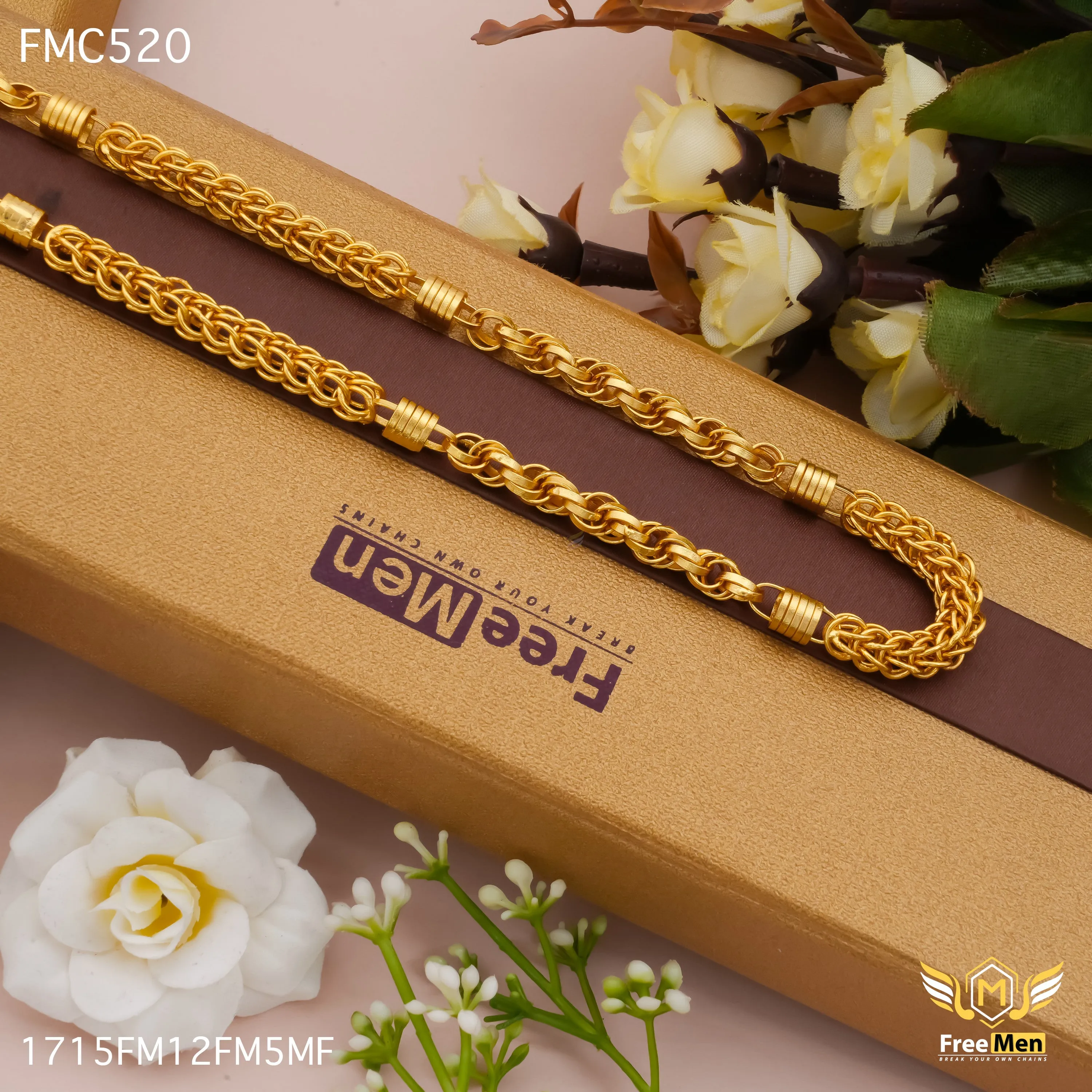Freemen Delicate Premium Royal Indo Chain for Man - FMC520