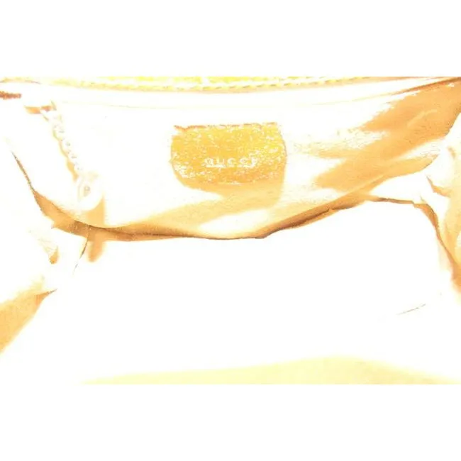 Gucci Messenger Triangular Two Way Messengerbackpack With Pocket Orange Patent Leather Backpack