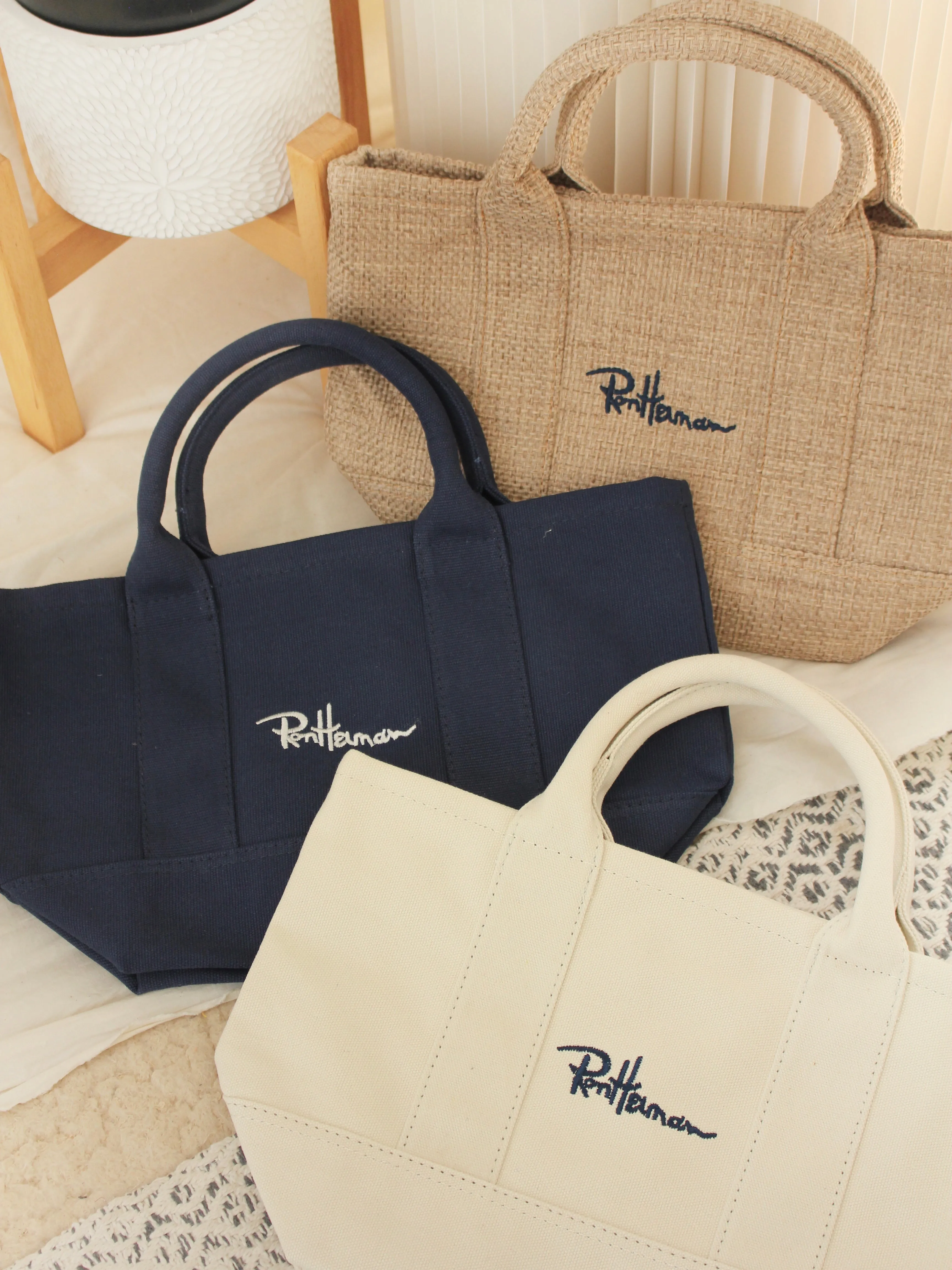 JAPAN RON HERMAN CANVAS BAG