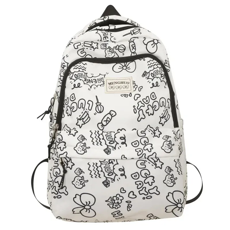 Kawaii INS Cute Print Backpack
