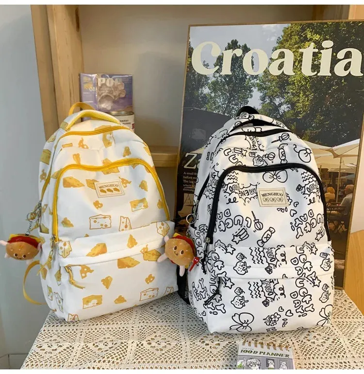 Kawaii INS Cute Print Backpack