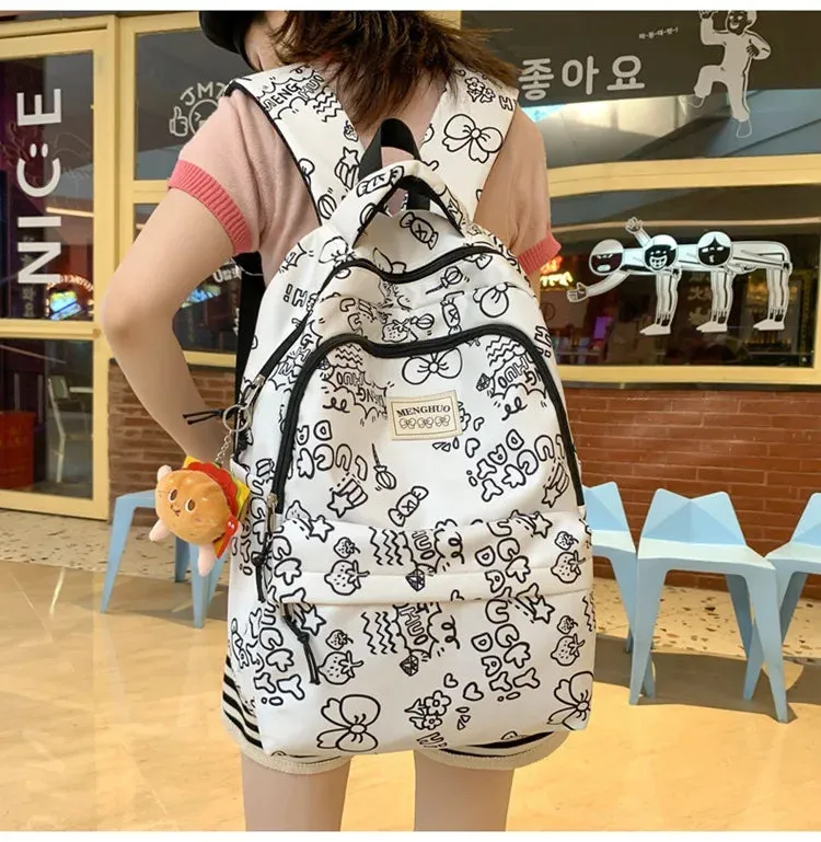 Kawaii INS Cute Print Backpack