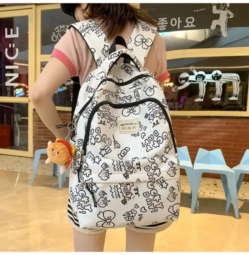 Kawaii INS Cute Print Backpack