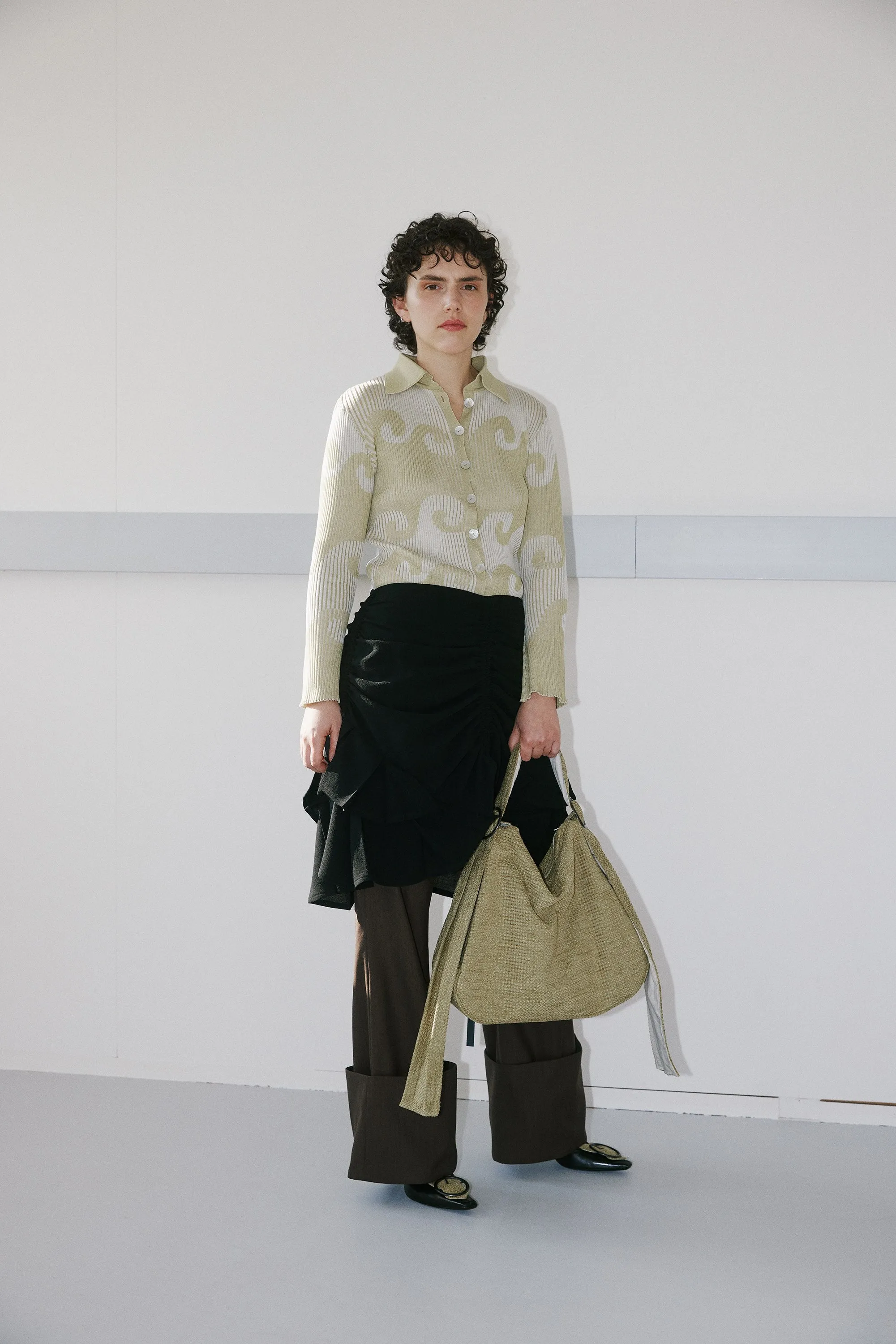 Kumiko bag - green