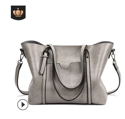 ladies large capacity handbag shoulder bag