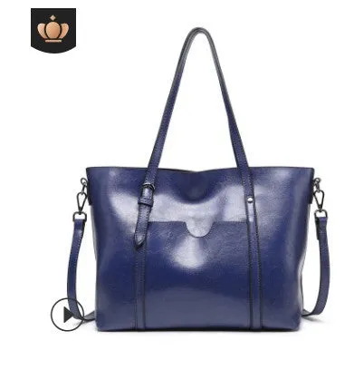 ladies large capacity handbag shoulder bag