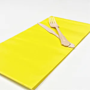 Large Paper Tablecloth - Buttercup