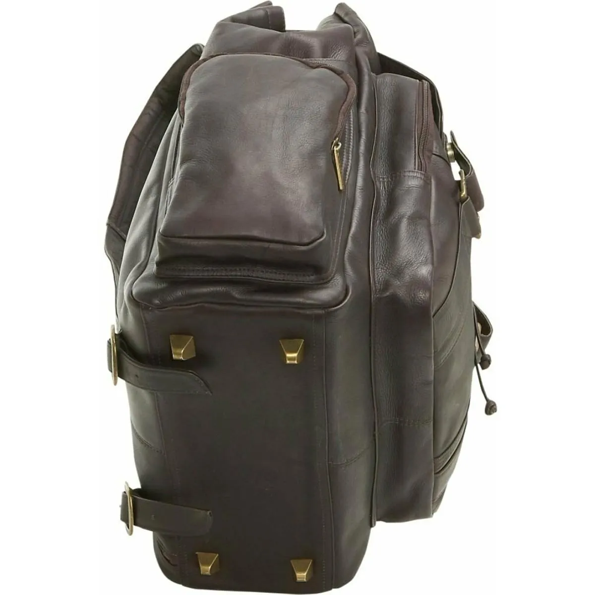 LeDonne Leather Large Traveler Backpack