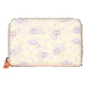 Loungefly Disney Cute Stitch Cherry Blossom AOP Zip Around Wallet
