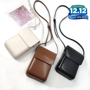 Luxury Crossbody Flap Leather Bag