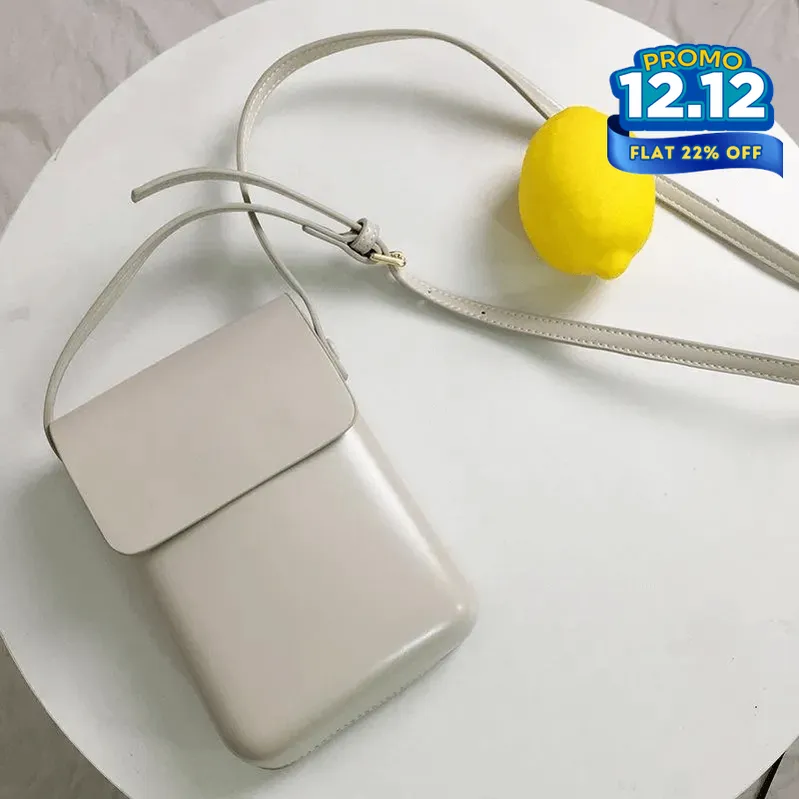 Luxury Crossbody Flap Leather Bag