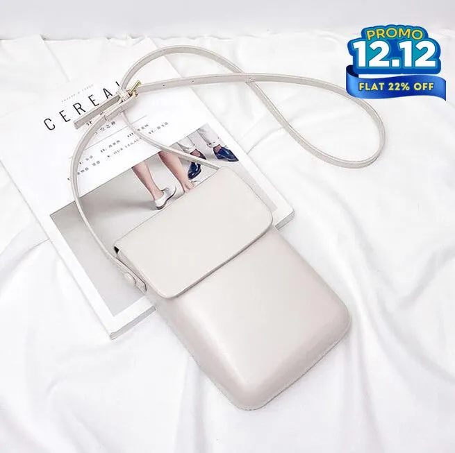 Luxury Crossbody Flap Leather Bag