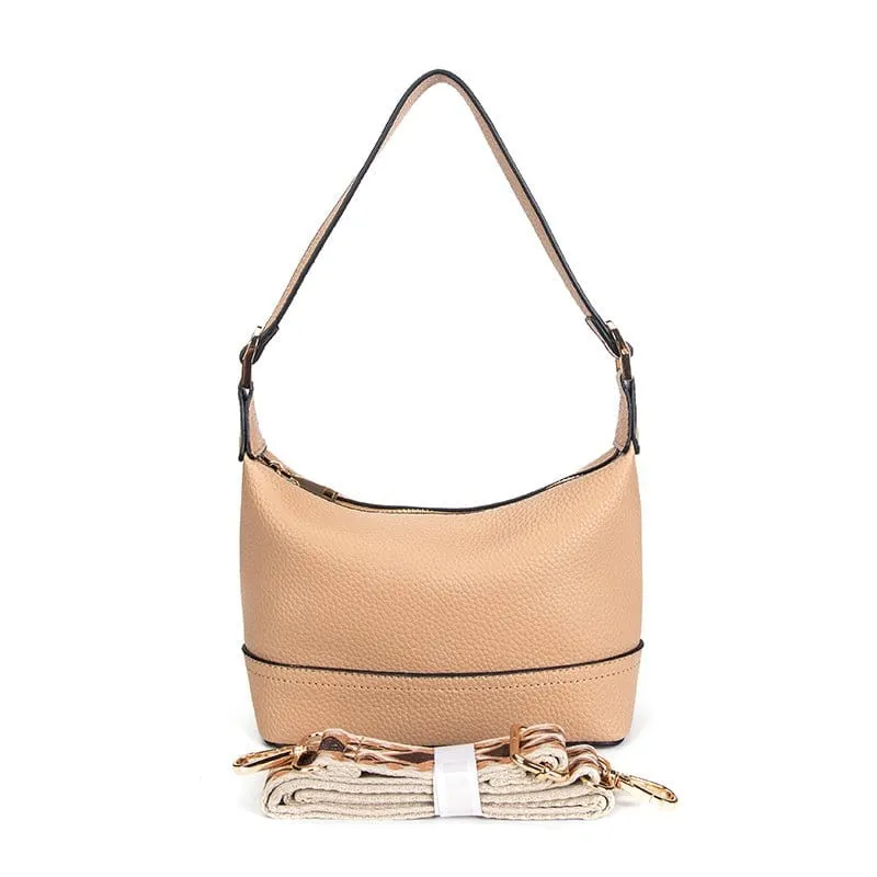 M27029 Joyce Small Crossbody Bag With Removable Guitar Strap