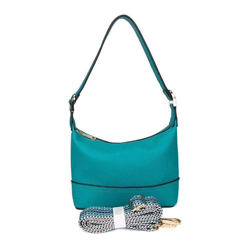 M27029 Joyce Small Crossbody Bag With Removable Guitar Strap