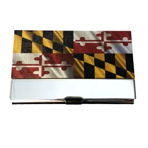 Maryland Flag / Business Card Holder
