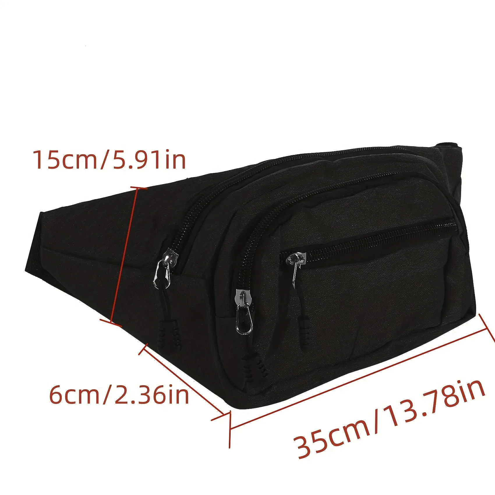 Men's And Women's Large-capacity Wear-resistant Sports Waist Bag Casual Bag Shoulder Chest Bag Light Sports Travel Bag Men's Messenger Backpack Waist Bag