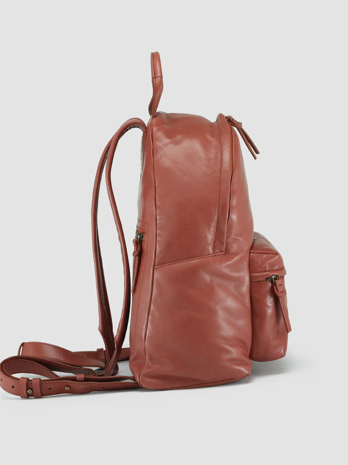 MINI PACK - Tan Leather Backpack