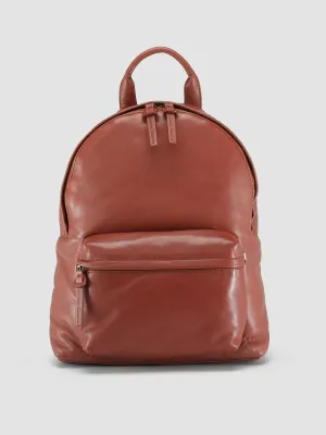 MINI PACK - Tan Leather Backpack