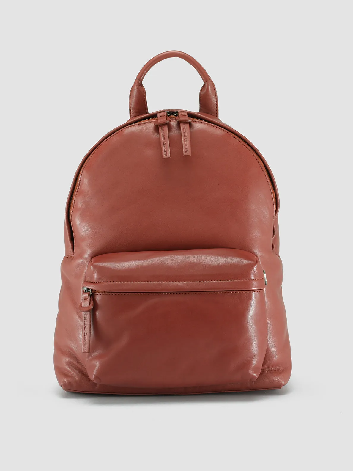 MINI PACK - Tan Leather Backpack
