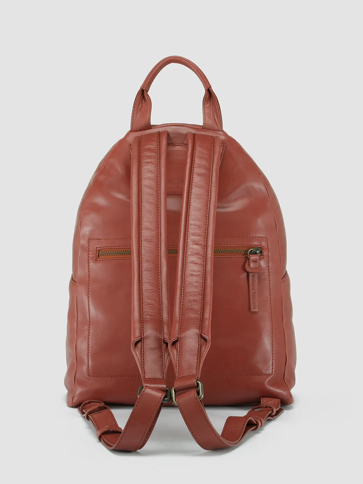 MINI PACK - Tan Leather Backpack