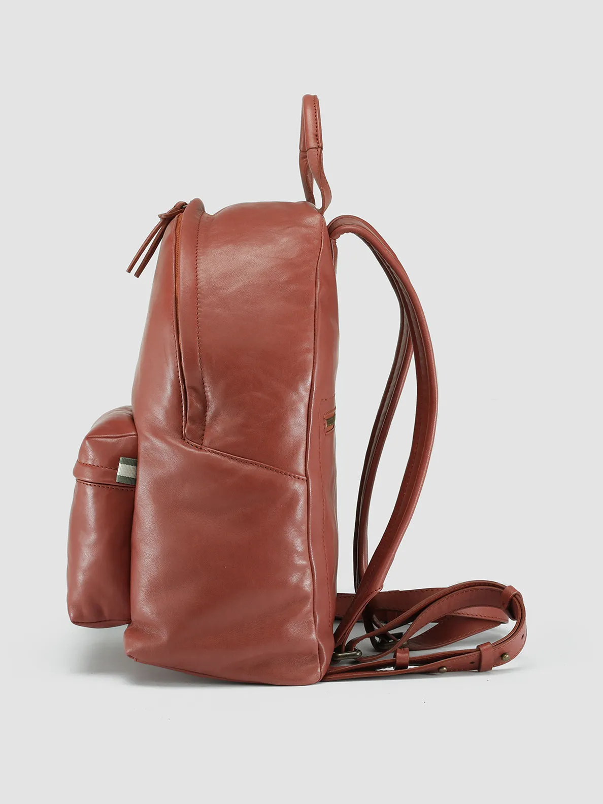 MINI PACK - Tan Leather Backpack