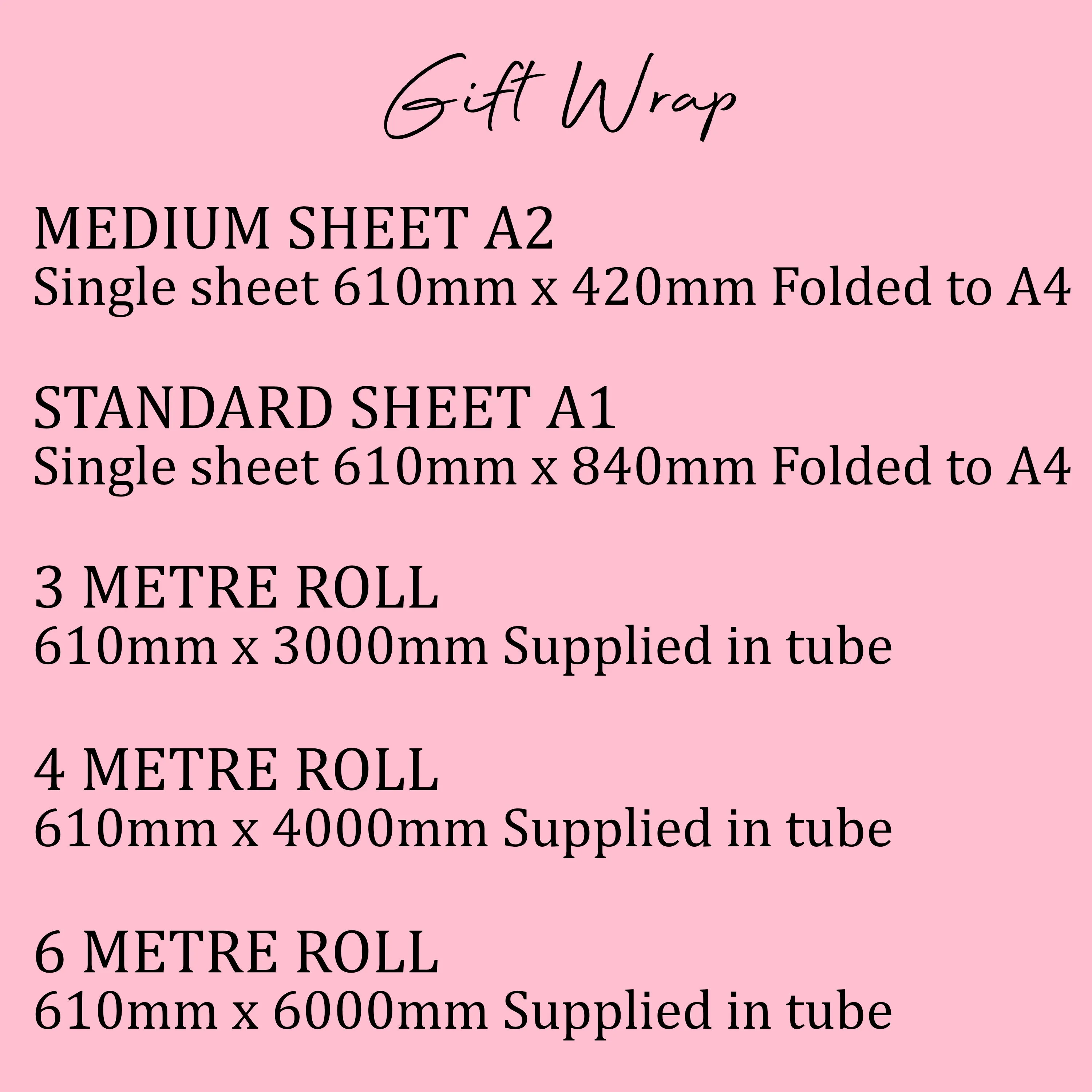 Personalised Birthday Gift Wrap Girl Pink Dress