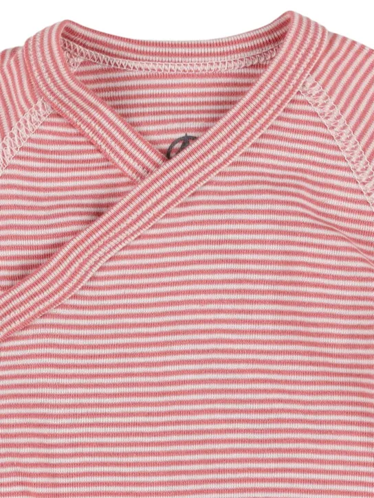 Petit Bateau   Set of 3 printed cotton bodysuits 