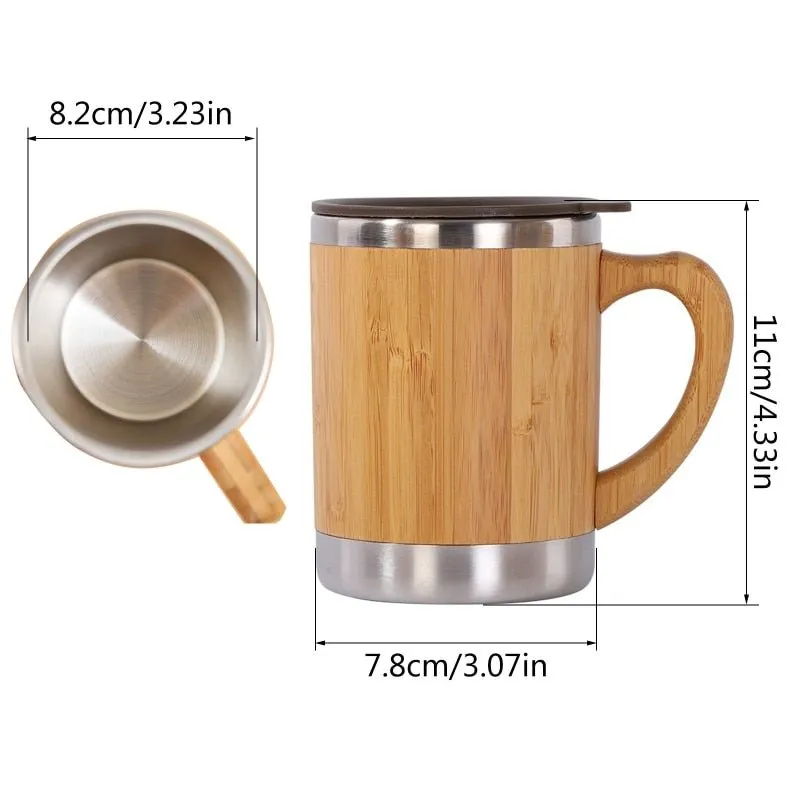 Practical Bamboo Coffee Mug