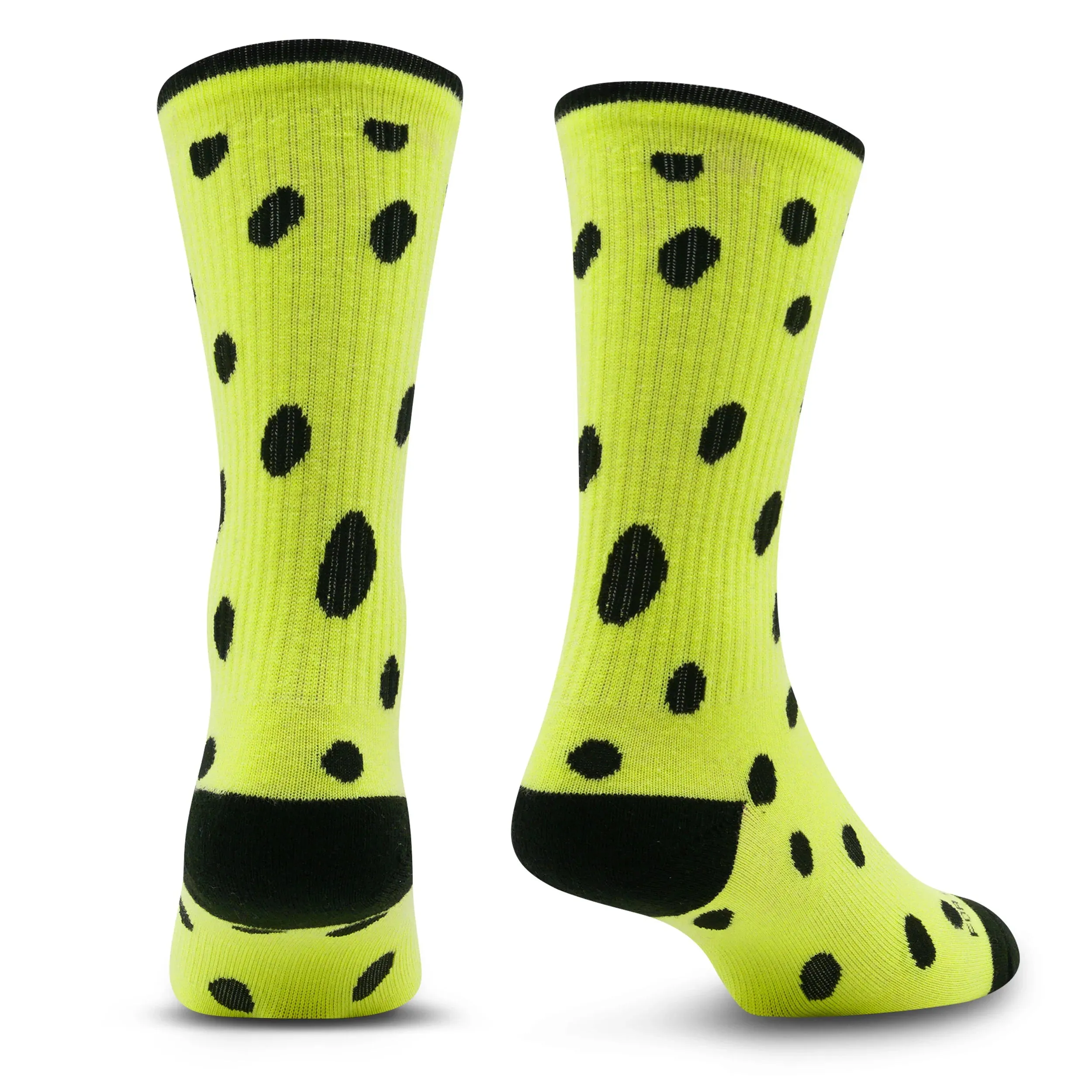 Premium Crew Socks Dottie Lime