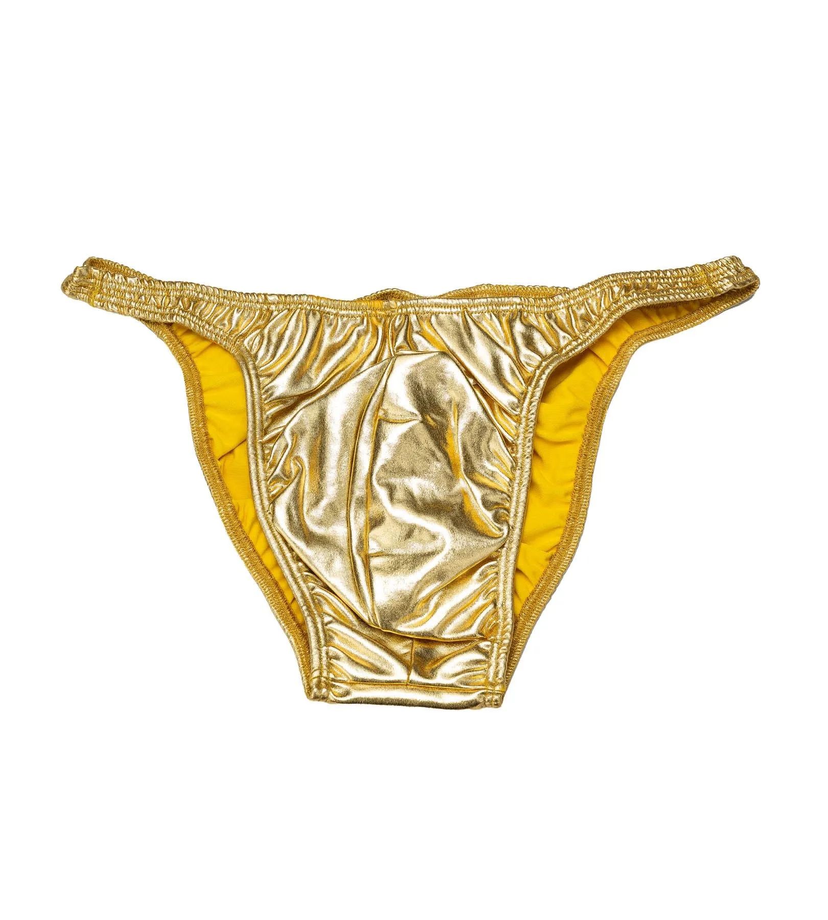 Pro Cut Posing Trunks with Scrunch - Pharaoh Gold