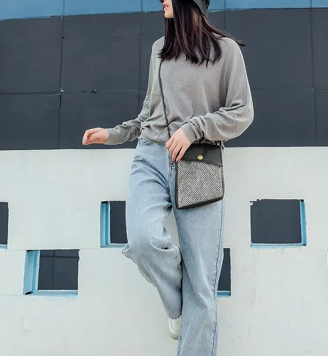 Small Casual Simple Women Travel Single Shoulder Bag 2111