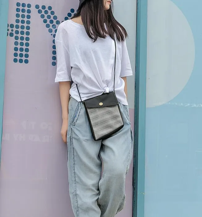 Small Casual Simple Women Travel Single Shoulder Bag 2111