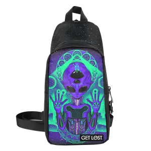 Smell-Proof Premium Convertible Shoulder Bag (ALIEN)