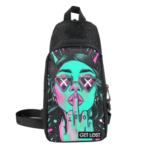 Smell-Proof Premium Convertible Shoulder Bag (LOST GREEN GIRL)
