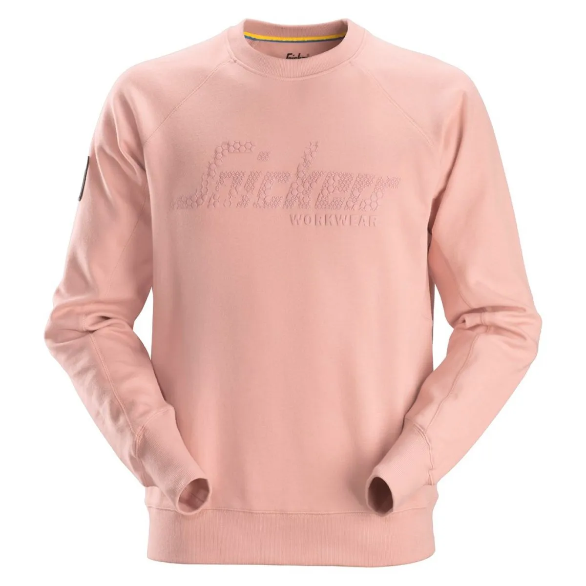 Snickers&#x20;2882&#x20;Logo&#x20;Sweatshirt&#x20;Crewneck&#x20;-&#x20;Devon&#x20;Pink
