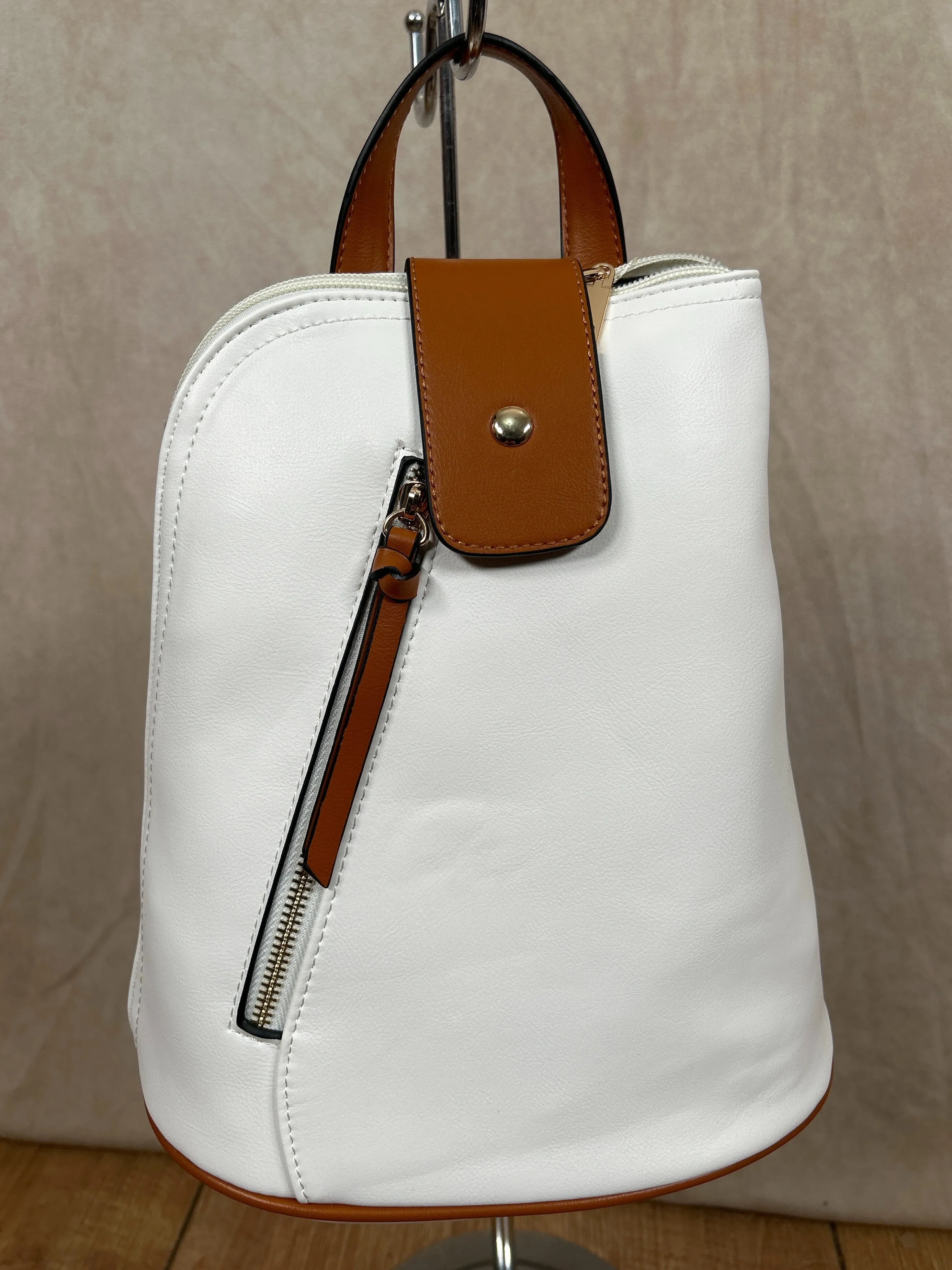 Tan Detail Backpack