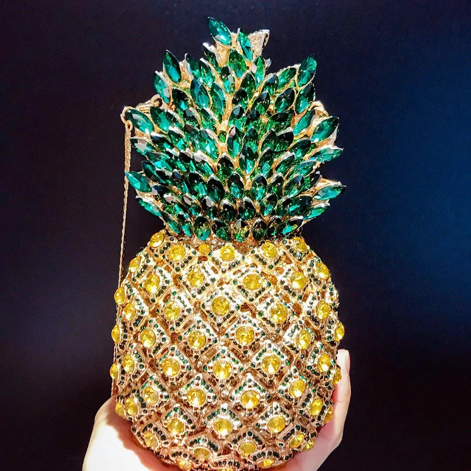 TEEK - Diamond Pineapple Evening Clutch