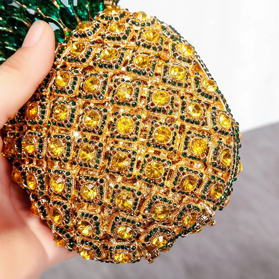 TEEK - Diamond Pineapple Evening Clutch