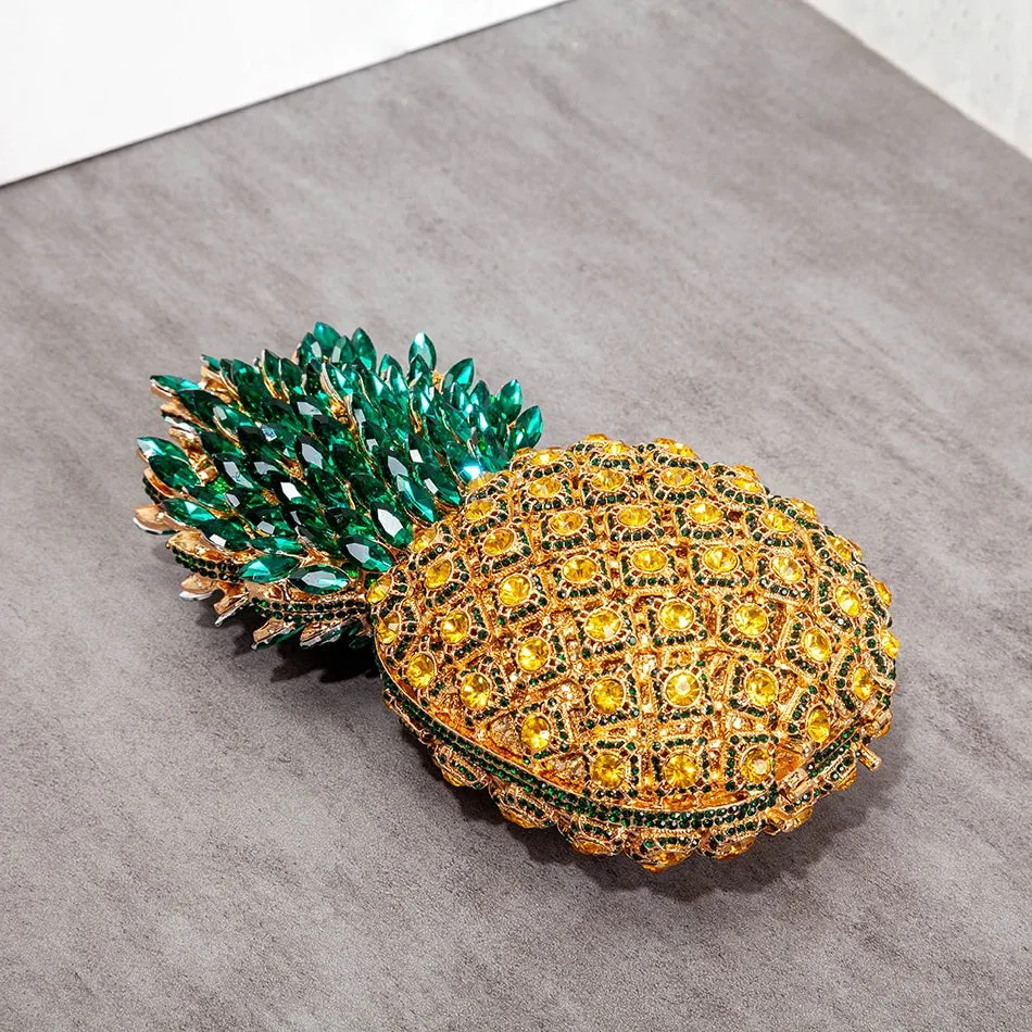 TEEK - Diamond Pineapple Evening Clutch