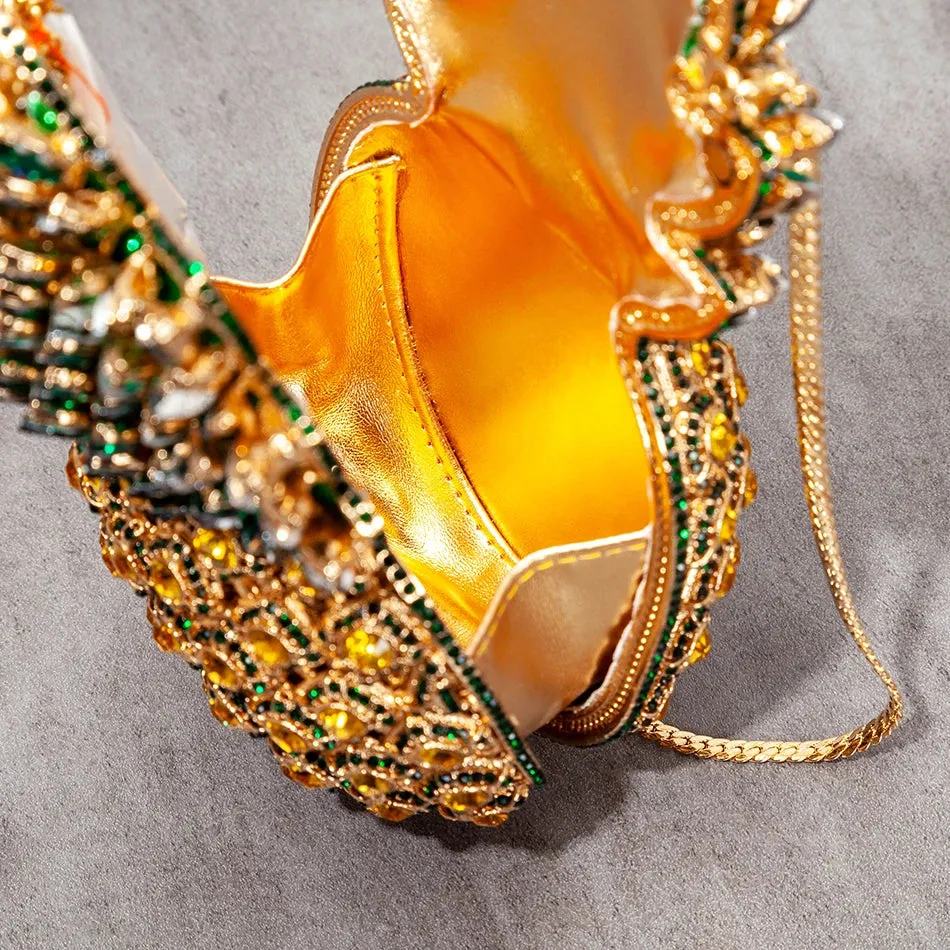 TEEK - Diamond Pineapple Evening Clutch