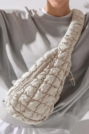 TEEK - Quilted Drawstring jennie sling bag