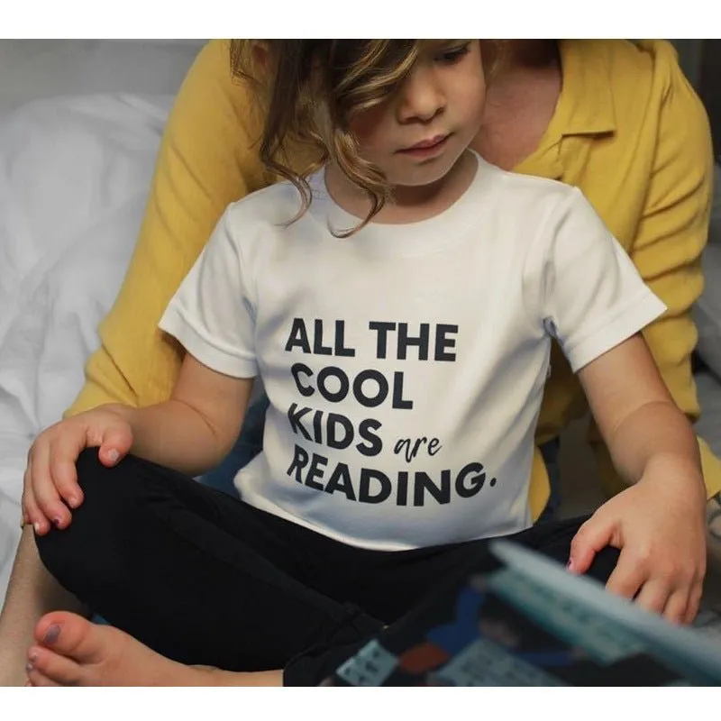 Toddler Casual Letter Print Short Sleeve Tee