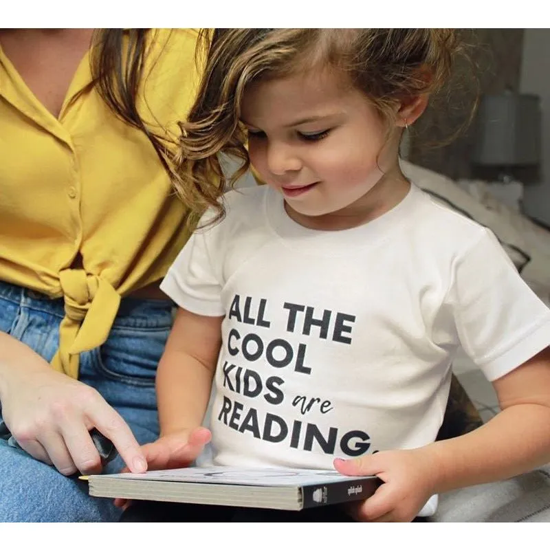 Toddler Casual Letter Print Short Sleeve Tee