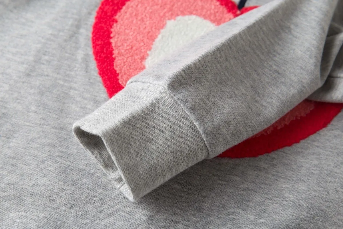 Toddler/Kid Apple Design Sweatshirt