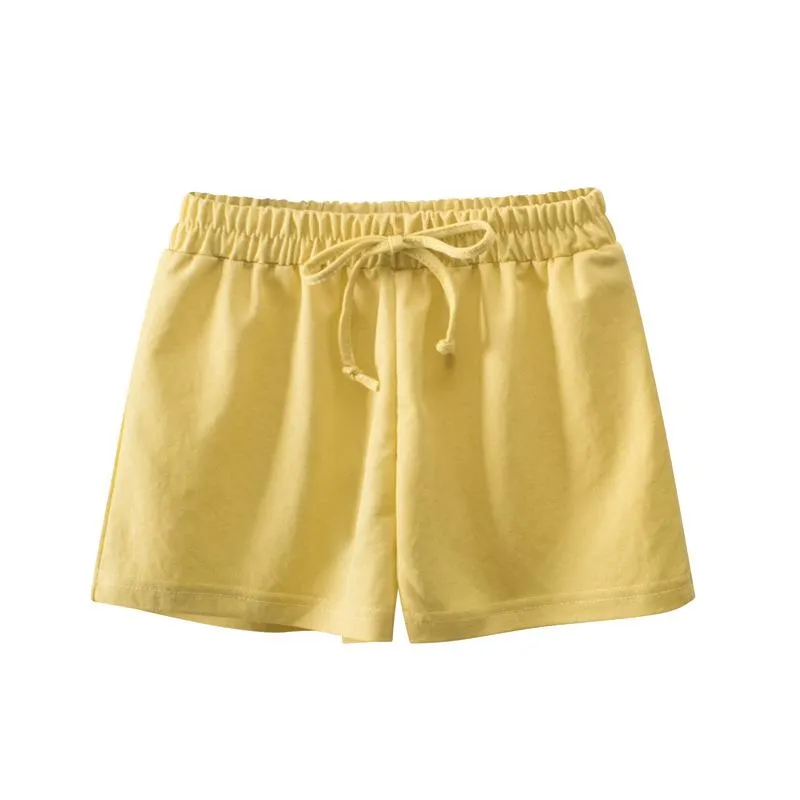Toddler/Kid Girl Pastel Solid Colors Casual Shorts (5 Colors)