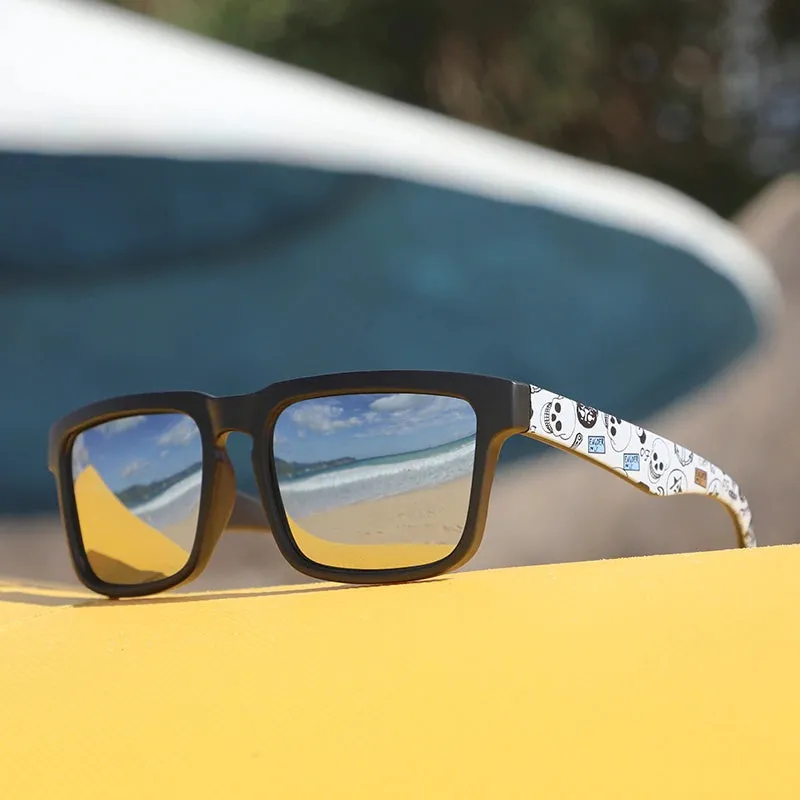 Trendy Unique Punk Framed Polarized Sunglasses