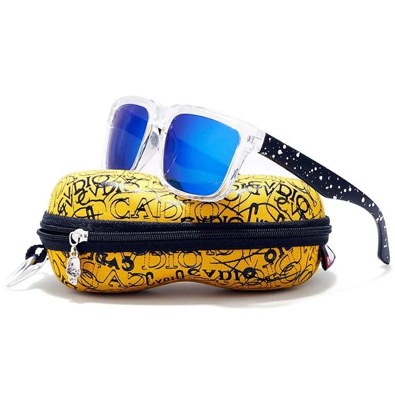 Trendy Unique Punk Framed Polarized Sunglasses