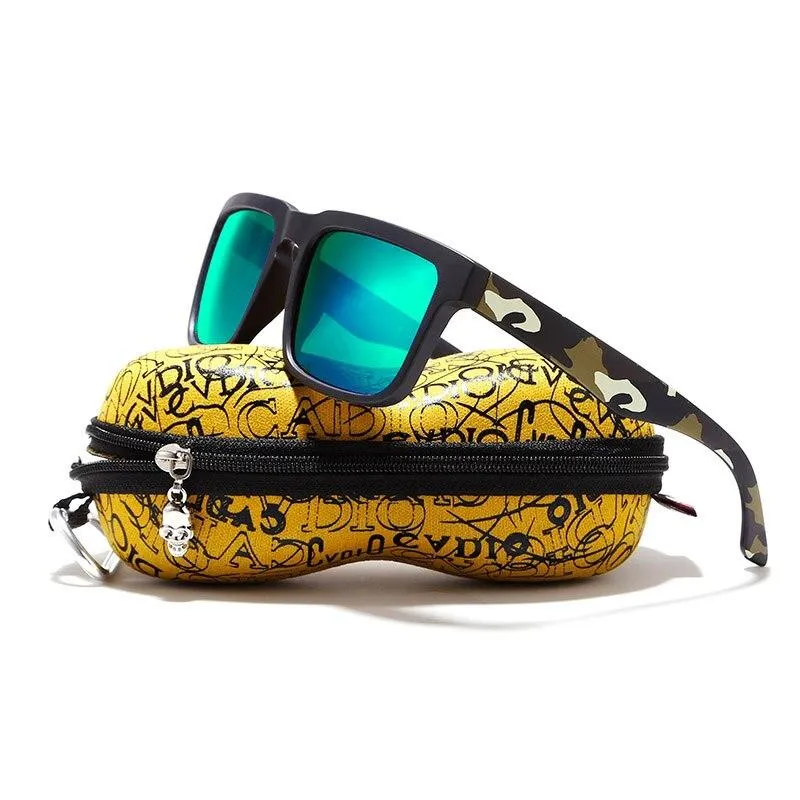 Trendy Unique Punk Framed Polarized Sunglasses