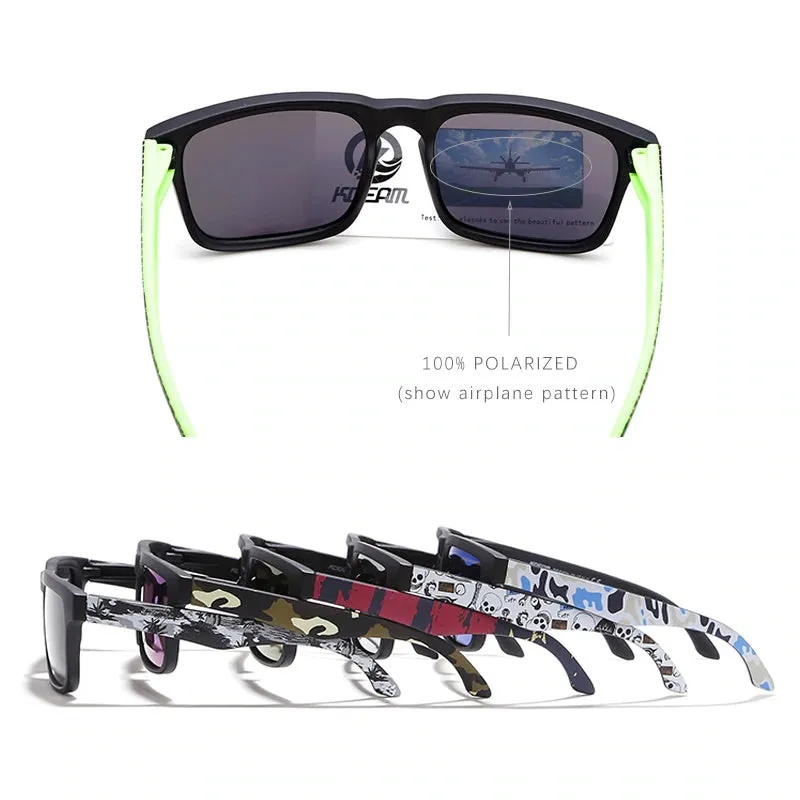 Trendy Unique Punk Framed Polarized Sunglasses